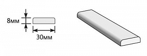 Товар Притворная планка 2000x30x8 BRK3913
