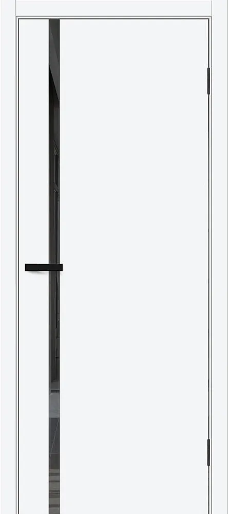 Фото Межкомнатная дверь Браво-0.40 П White Silk BR6192